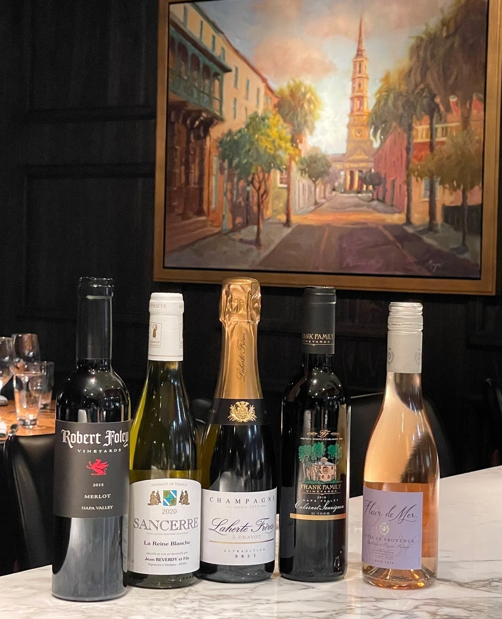 Check out our wine list to see our half bottles - 375ml bottles that are sized to enjoy solo or with a friend! The complete list of all wines by the bottle and by the glass is at EstablishmentCHS.com/wine.⁠
⁠
#winenot #smallbottles #chsdrinks #chseats #chswine #southofbroad #datenight